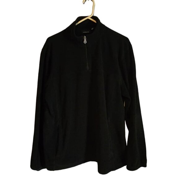 croft & barrow Other - EUC Croft & Barrow Quarter Zip with pockets Black